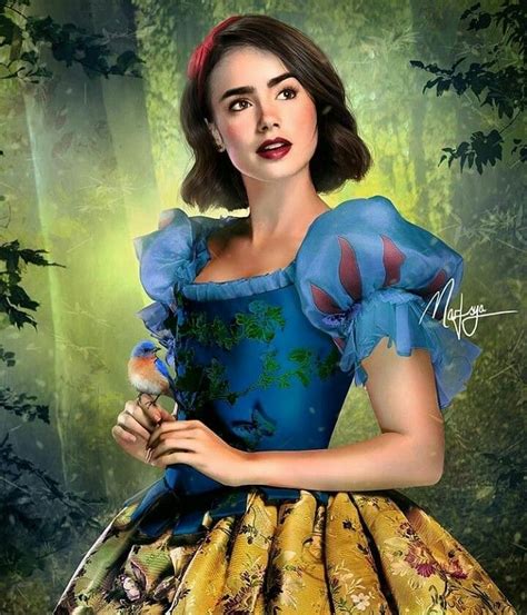 Lily Jane Collins As Snow White In Mirror Mirror