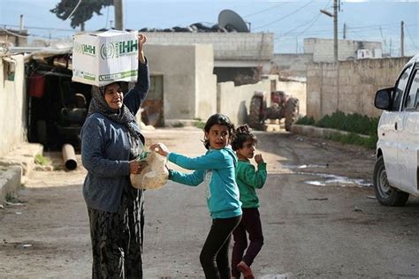 Turkeys Ihh Sends Aid To Terror Cleared Afrin Village Anews