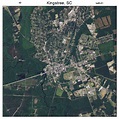 Aerial Photography Map of Kingstree, SC South Carolina