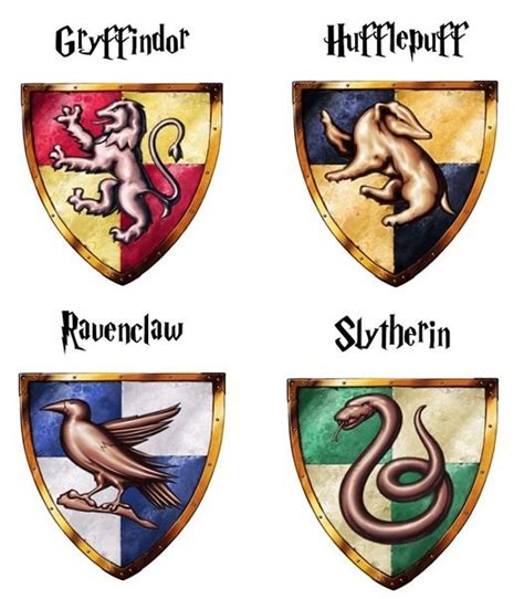 Hogwarts House Banner Logos Centsational Style Harry Potter