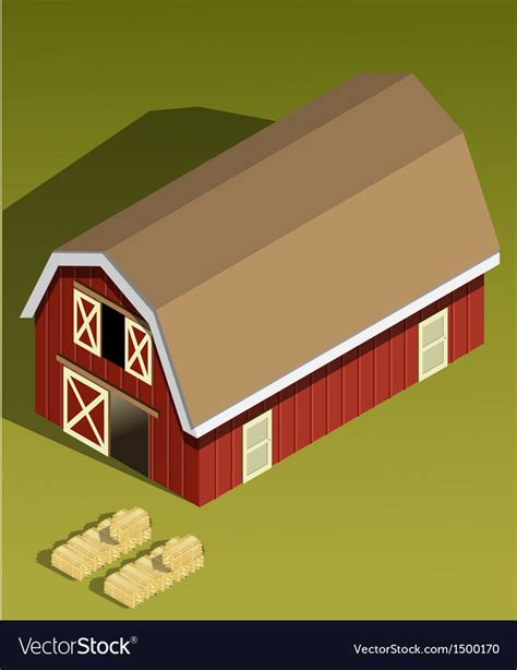 Barn Royalty Free Vector Image Vectorstock