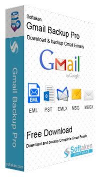 Sauvegarde Gmail - Téléchargez les Emails Gmail vers PST - Exportez les Emails Gmail