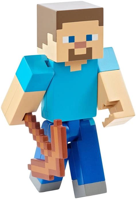 Minecraft Steve With Pickaxe 5in Figure By Mattel 1888431469