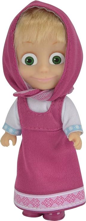 Jp Masha And Bear Masha Mini Doll 47 Inches 12 Cm Pink Toys And Games
