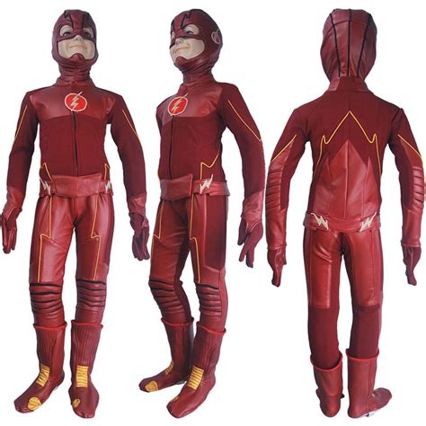 Déguisements Costumes Barry Allen Costume The Flash Saison 4 Cosplay