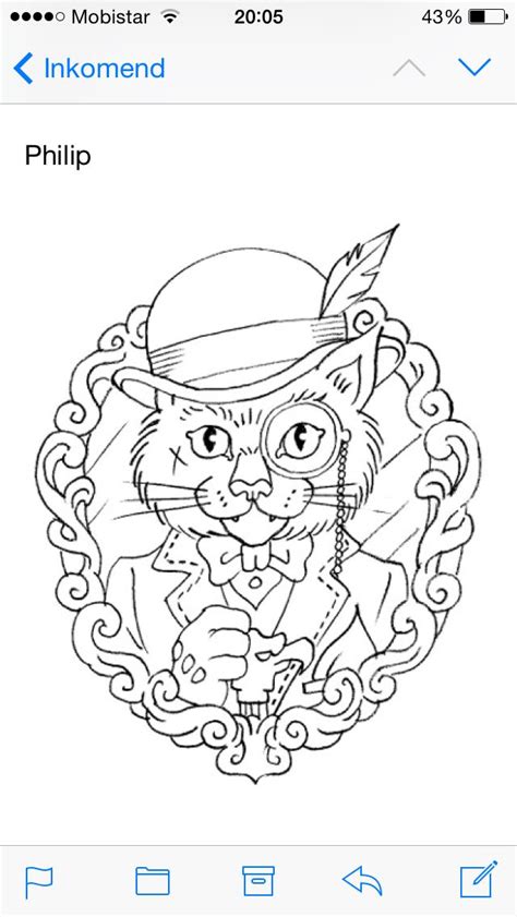 A Very Dapper Steampunk Cat Old School Gentlemen Cat Tattoo
