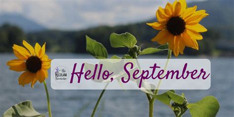 The Peculiar Treasure: Hello, September (Goals)