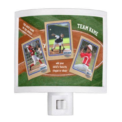 Fantasy baseball as fans understand it today began in the 1980s but actual fantasy baseball, beyond kids trading baseball cards, began 50 years ago. Create Your Own Kids Baseball Cards Sports Collage Night Light | Zazzle.com | Baseball cards ...