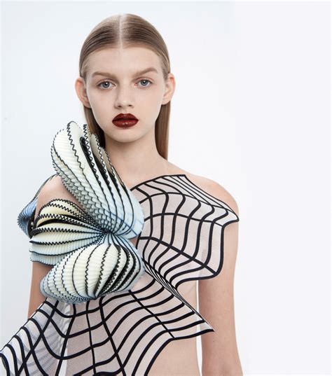 a line of 3d printed clothing based on defects