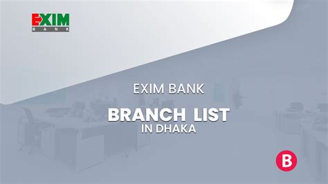 Exim Bank Banani Branch Dsebd