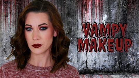 Lets Get Vampy Makeup Tutorial Full Face Of Nothing New Youtube