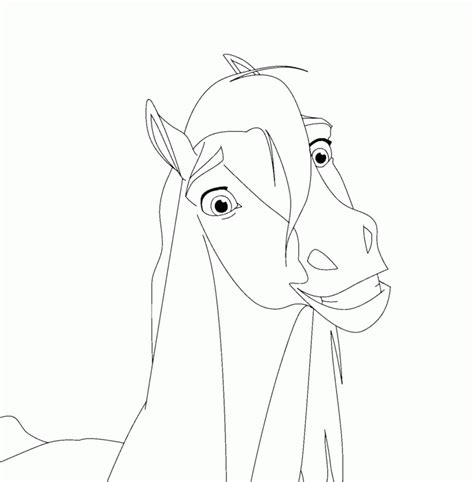 Kleurplaat paard nieuw tekening paard makkelijk archidev. Spirit Stallion Of The Cimarron Coloring Pages Rain ...