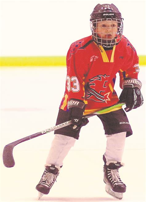 Junior Ice Hockey Star Wins Sponsorship Newton News