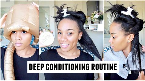 This product helps with so much moisture retention! Deep Conditioning Routine | Low Porosity Hair - YouTube