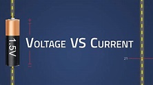Current vs Voltage | What's The Difference? - YouTube