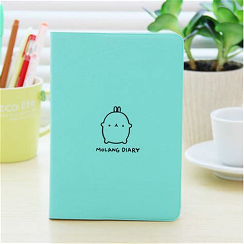 Korean Stationery Kawaii Stationery School Stationery Planner Notepad Diary Planner Molang