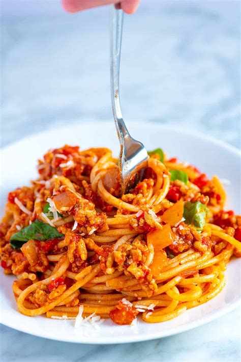 Straightforward Weeknight Spaghetti With Meat Sauce Recipe Tasty Made