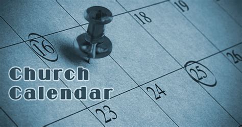 Church Calendar Purpose World Church