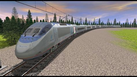 My New Acela Express Enginesound For Trainz Big Announcement Youtube