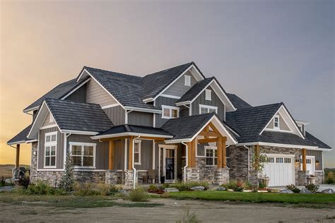 New American Craftsman House Plan With Golf Simulator Room 95106rw