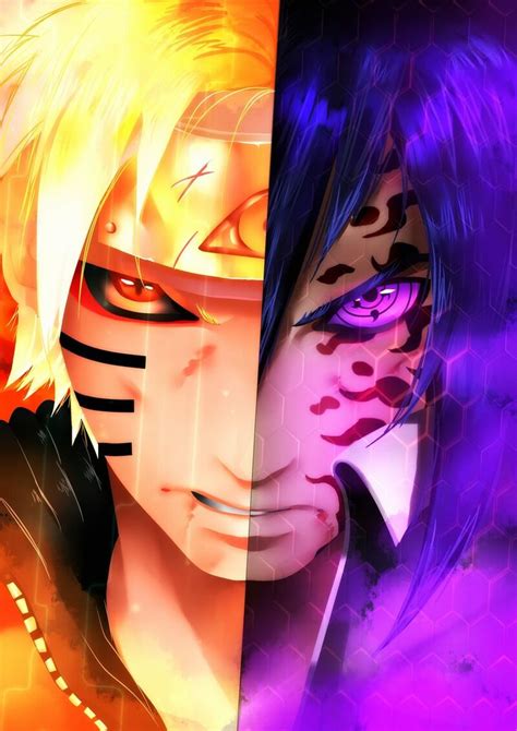 Artstation Naruto Vs Sasuke Fanart Lars Art In 2020 Naruto Vs
