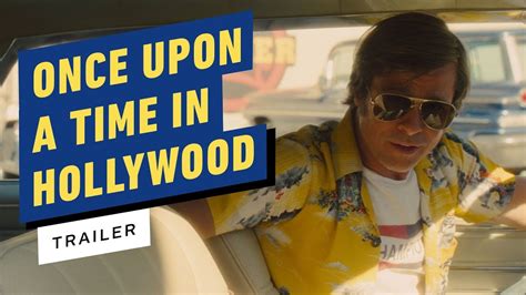 Once Upon A Time In Hollywood Trailer 2019 Leonardo Dicaprio Brad Pitt Youtube