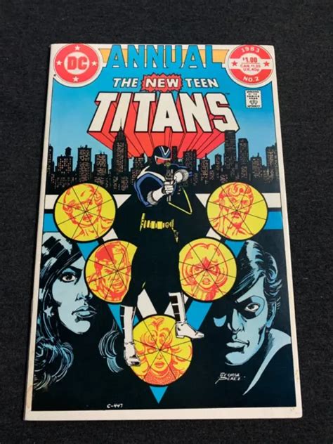 The New Teen Titans Annual 1st Vigilante Appearance Dc Comics 1983