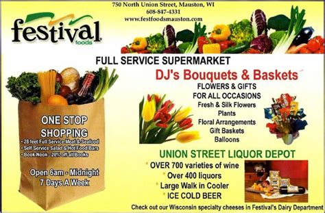 Get directions, reviews and information for festival foods in janesville, wi. Festival Foods 750 N Union St Mauston, WI Grocery Stores ...