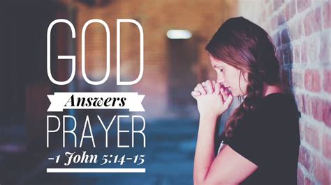 god answers prayer youtube