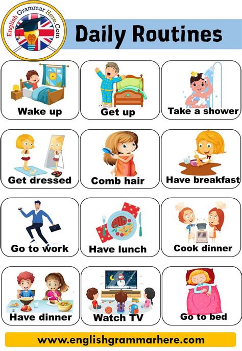 Pin on Daily Routines and Activities