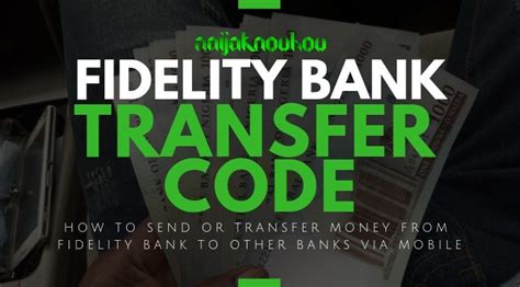 The advantage fidelity bank internet banking (fidelity online banking) has over ussd and mobile app is that it can be accessed using any internet supported devices like computer and smartphones. Fidelity Bank Transfer Code | How To Transfer Money From ...