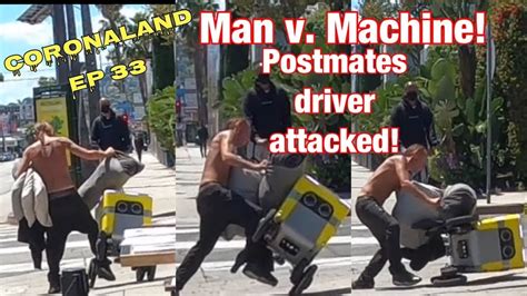 Once customers have checked out online, they wait for their food to be. POSTMATES DRIVER ATTACKED! Electric Scooter Academy food ...