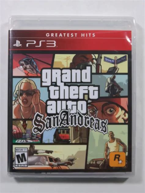 Grand Theft Auto Gta San Andreas Sony Playstation 3 Ps3 Greatest