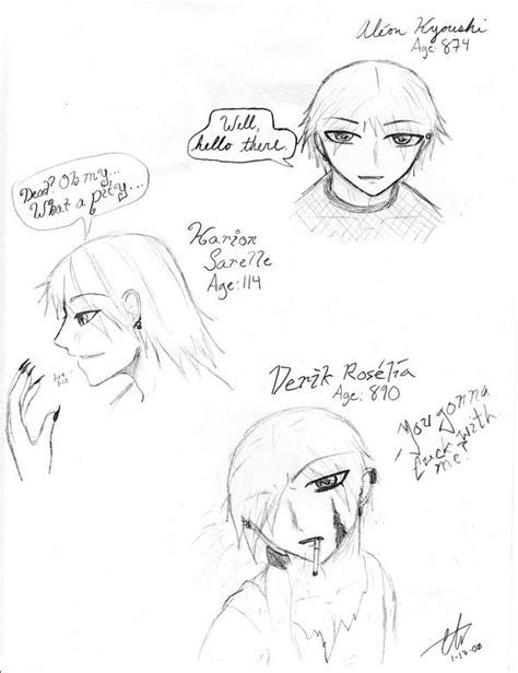 Character Profiles 1 By Aticalchemist On Deviantart