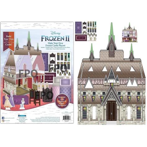 Buy Frozen 2 Make Your Own Castle Playset Ages 6 Toy Build Dollhouse