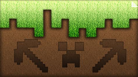 Video game landscape blocks play nature mining computer game architecture water. 72+ Minecraft Background on WallpaperSafari