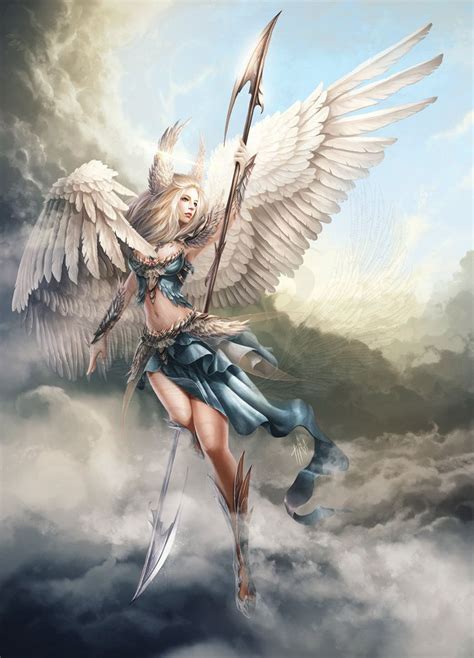 The Mystic World Of Terallynn Photos Character Art Fantasy Girl Angel Warrior