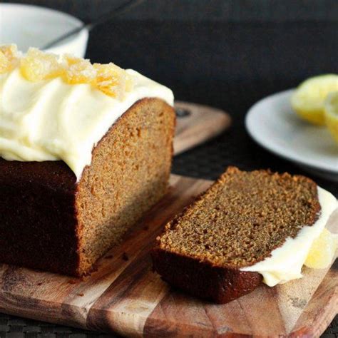 Sticky Ginger Cake With Lemon Cream Cheese Frosting An Incredible