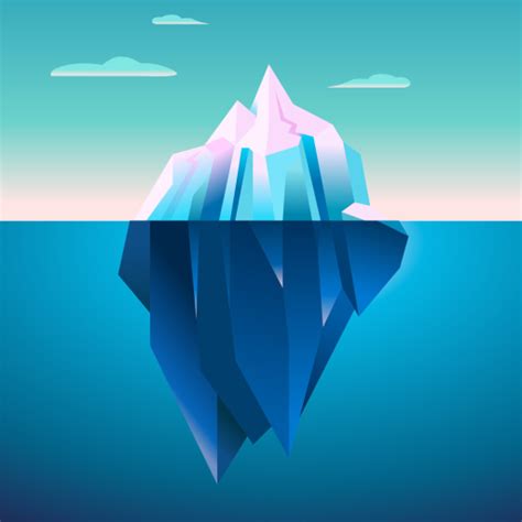 512x512 Iceberg Minimal 512x512 Resolution Wallpaper Hd Minimalist 4k