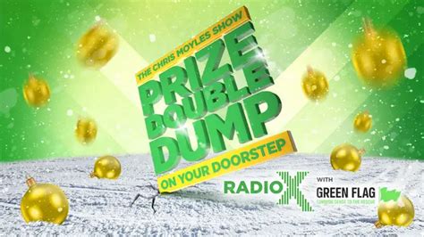 Chris Moyles Prize Double Dump On Your Doorstep Is Here Radio X