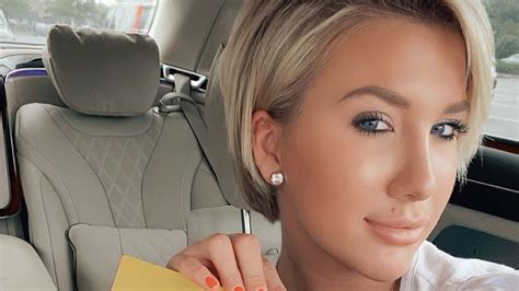 Savannah Chrisley Stuns In Skimpy Swimsuit With Soaking Wet Hair At The