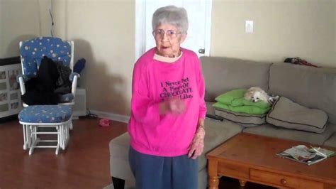 97 Year Old Granny Dancing To Just Dance 2 Hot Stuff Free Download