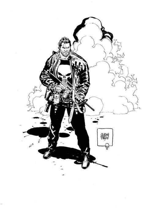 The Punisher By Goran Parlov Punisher Marvel Characters Comic Relief