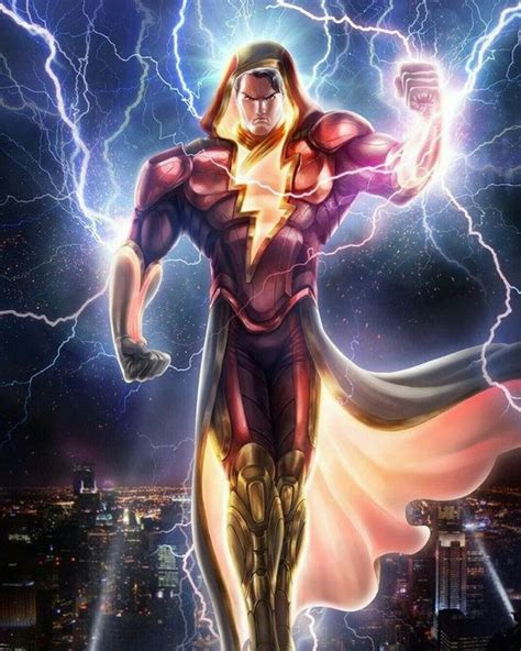 The Original Captain Marvel Captain Marvel Shazam Superhero Dc