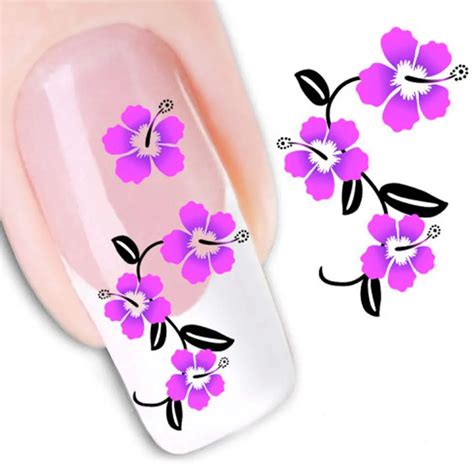 1pc Women S Diy Nail Sticker Water Transfer Stickers Finger Nail Art Decals Nail Tools Nail