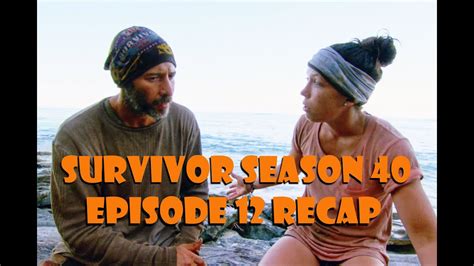 Survivor Season 40 Winners At War Episode 12 Recap Youtube