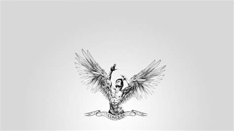 Wallpaper Drawing Illustration Bird Of Prey Eagle Zyzz Wing Sketch Black And White