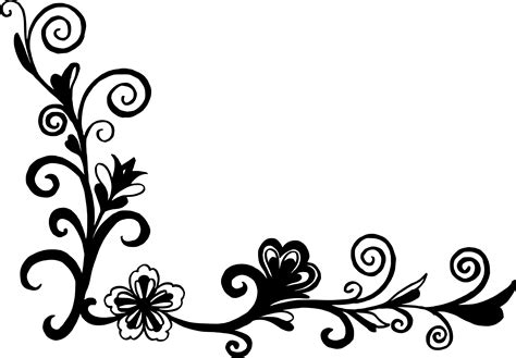 Free Vector Flower Black And White Download Free Vector Flower Black