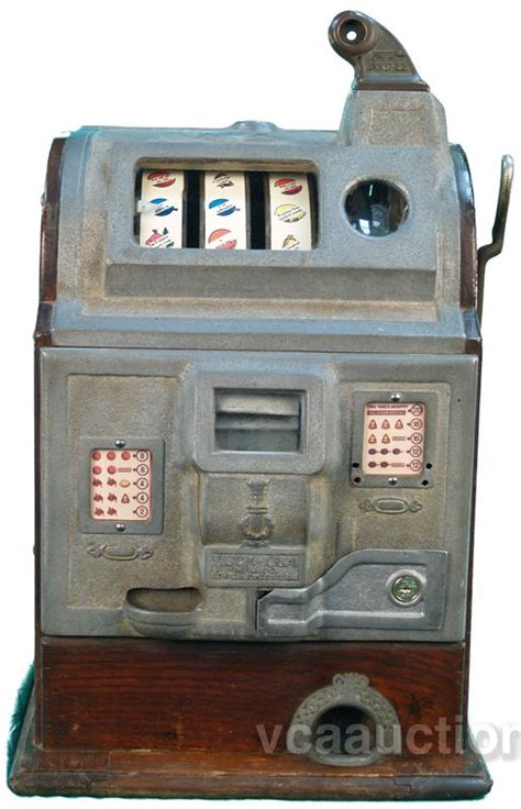 5 Cent Jennings Rock Ola Gooseneck Slot Machine