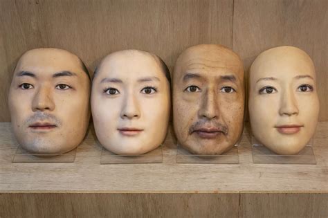 Lifelike D Printed Masks From Shuhei Okawara Are Realistic Human Face